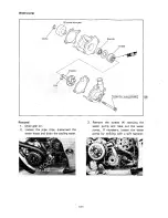 Предварительный просмотр 77 страницы Yamaha TZ250W Service Manual