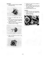 Предварительный просмотр 78 страницы Yamaha TZ250W Service Manual