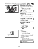 Предварительный просмотр 47 страницы Yamaha TZR50 '03 Service Manual