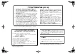 Предварительный просмотр 3 страницы Yamaha UD-FD01 Owner'S Manual