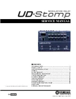 Yamaha UD-Stomp Service Manual preview