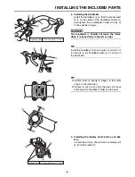 Preview for 8 page of Yamaha Urban Rush PW70URL Assembly Manual