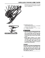 Предварительный просмотр 12 страницы Yamaha Urban Rush PW70URL Assembly Manual