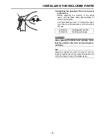 Preview for 15 page of Yamaha Urban Rush PW70URL Assembly Manual