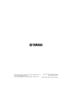 Preview for 34 page of Yamaha UX256 Owner'S Manual