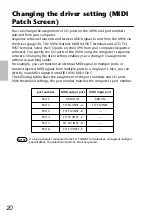 Preview for 20 page of Yamaha UX96 Owner'S Manual