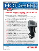 Yamaha V-6 OFFSHORE OUTBOARDS FourStrake User Manual preview