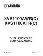 Предварительный просмотр 1 страницы Yamaha V-Star XVS1100AWR Service Manual