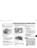 Preview for 51 page of Yamaha V-Star XVS1100AWT Owner'S Manual