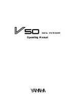 Preview for 2 page of Yamaha V50 Authorized Product Manual