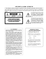 Предварительный просмотр 3 страницы Yamaha V50 Authorized Product Manual