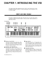 Предварительный просмотр 11 страницы Yamaha V50 Authorized Product Manual