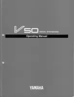 Yamaha V50 Operating Manual предпросмотр