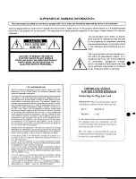 Предварительный просмотр 2 страницы Yamaha V50 Operating Manual