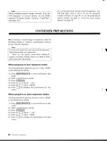 Preview for 3 page of Yamaha V50 Use Manual