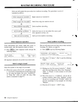 Preview for 5 page of Yamaha V50 Use Manual