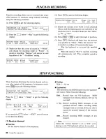 Preview for 11 page of Yamaha V50 Use Manual