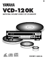 Preview for 1 page of Yamaha VCD-120K Owner'S Manual