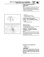 Предварительный просмотр 9 страницы Yamaha Vector RS90GTAX 2008 Supplementary Service Manual