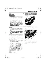 Preview for 27 page of Yamaha Vector RS90LTGTZ Owner'S Manual