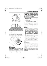 Preview for 29 page of Yamaha Vector RS90LTGTZ Owner'S Manual