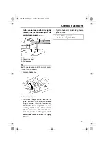 Preview for 33 page of Yamaha Vector RS90LTGTZ Owner'S Manual