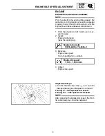 Preview for 8 page of Yamaha Vector RS90RX 2008 Supplementary Service Manual