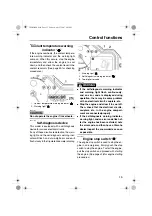 Preview for 21 page of Yamaha Vector RS90RX Owner'S Manual