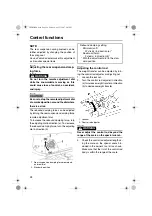 Предварительный просмотр 30 страницы Yamaha Vector RS90RX Owner'S Manual