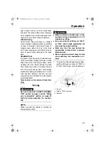 Preview for 39 page of Yamaha Vector RS90RX Owner'S Manual