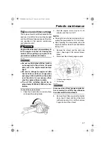 Preview for 53 page of Yamaha Vector RS90RX Owner'S Manual