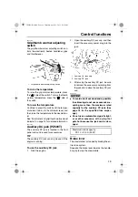 Предварительный просмотр 25 страницы Yamaha Venture Lite PZ50GTB Venture Lite PZ50MTB Owner'S Manual