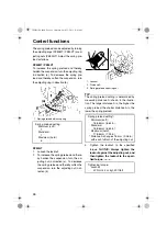 Предварительный просмотр 32 страницы Yamaha Venture Lite PZ50GTB Venture Lite PZ50MTB Owner'S Manual