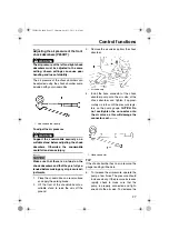 Предварительный просмотр 33 страницы Yamaha Venture Lite PZ50GTB Venture Lite PZ50MTB Owner'S Manual