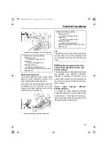 Предварительный просмотр 35 страницы Yamaha Venture Lite PZ50GTB Venture Lite PZ50MTB Owner'S Manual