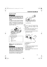 Предварительный просмотр 37 страницы Yamaha Venture Lite PZ50GTB Venture Lite PZ50MTB Owner'S Manual