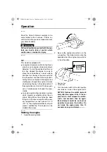 Предварительный просмотр 42 страницы Yamaha Venture Lite PZ50GTB Venture Lite PZ50MTB Owner'S Manual