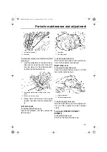 Предварительный просмотр 57 страницы Yamaha Venture Lite PZ50GTB Venture Lite PZ50MTB Owner'S Manual