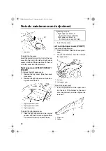 Предварительный просмотр 58 страницы Yamaha Venture Lite PZ50GTB Venture Lite PZ50MTB Owner'S Manual