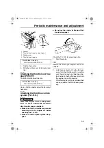 Предварительный просмотр 61 страницы Yamaha Venture Lite PZ50GTB Venture Lite PZ50MTB Owner'S Manual