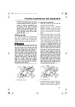 Предварительный просмотр 67 страницы Yamaha Venture Lite PZ50GTB Venture Lite PZ50MTB Owner'S Manual