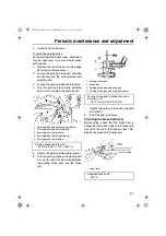 Предварительный просмотр 73 страницы Yamaha Venture Lite PZ50GTB Venture Lite PZ50MTB Owner'S Manual