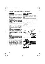 Предварительный просмотр 74 страницы Yamaha Venture Lite PZ50GTB Venture Lite PZ50MTB Owner'S Manual