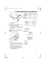 Предварительный просмотр 77 страницы Yamaha Venture Lite PZ50GTB Venture Lite PZ50MTB Owner'S Manual