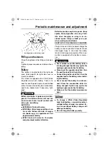 Предварительный просмотр 81 страницы Yamaha Venture Lite PZ50GTB Venture Lite PZ50MTB Owner'S Manual