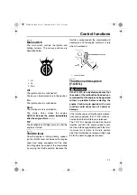 Предварительный просмотр 17 страницы Yamaha Venture Lite PZ50RTB Owner'S Manual