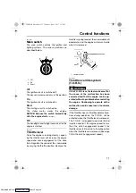 Preview for 17 page of Yamaha VENTURE PZ5NTJ Owner'S Manual