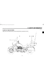 Preview for 13 page of Yamaha Venture XVZ13TFC Owner'S Manual