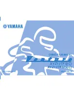 Предварительный просмотр 1 страницы Yamaha Venture XVZ13TFS Owner'S Manual