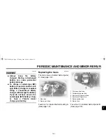 Предварительный просмотр 99 страницы Yamaha Venture XVZ13TFT Owner'S Manual